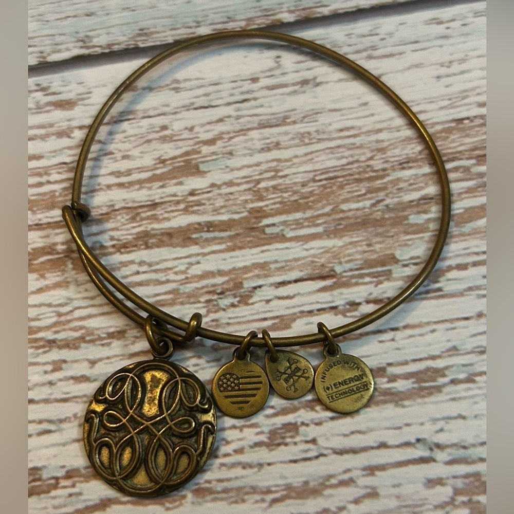 Alex and Ani Gold Charm Path of Life Bangle Bracelet 2016